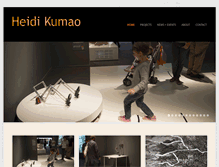 Tablet Screenshot of heidikumao.net